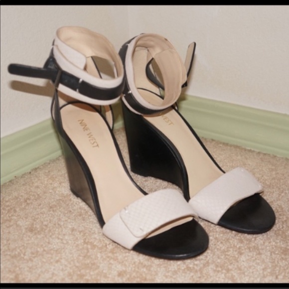 Nine West Shoes - Nine West Ankle Wedge Sandals